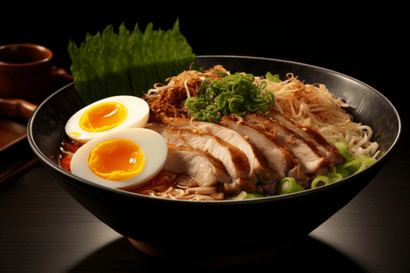 Miso Ramen mit Chashu und eingelegtem Daikon - RamenHeaven