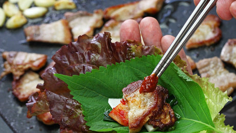 Samgyeopsal (삼겹살) – Gegrillter Schweinebauch - RamenHeaven