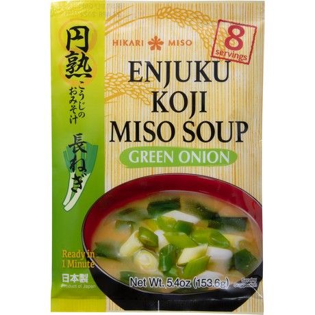 Hikari Misosuppe Frühlingszwiebel Enjuku Koji 153g