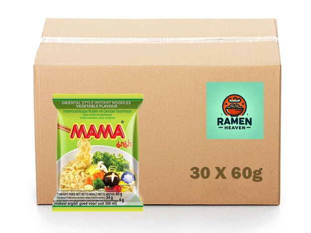 Karton MAMA Instant - Nudeln mit Gemüse Vegetarisch 30x53g