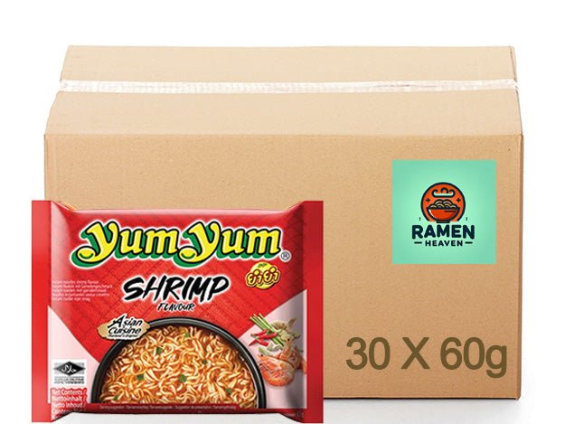 Karton Yum Yum Instant Garnele / Shrimp Nudeln 30x60g