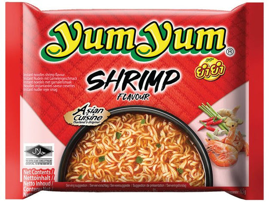 Karton Yum Yum Instant Garnele / Shrimp Nudeln 30x60g