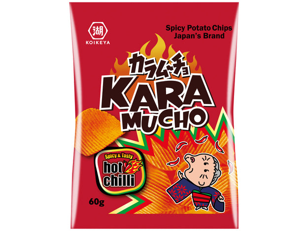 Koikeya Chips Karamucho Hot Chili 60g