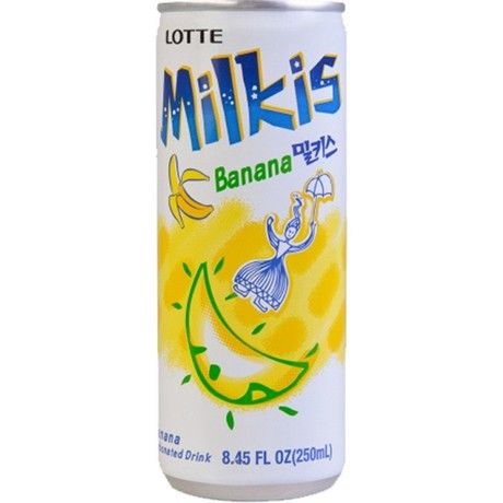 LOTTE Milkis Milchgetränk Banane 250ml