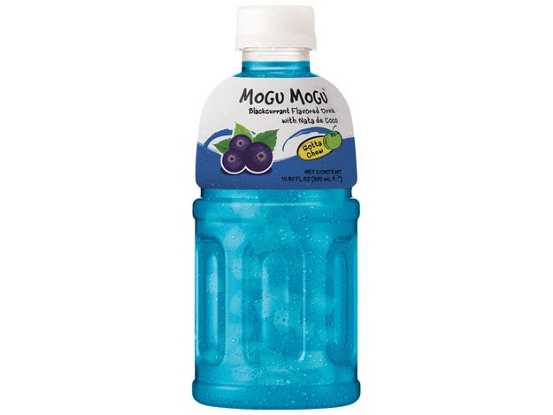 Mogu Mogu Schwarze Johannesbeere Getränk mit Nata de Coco 320ml