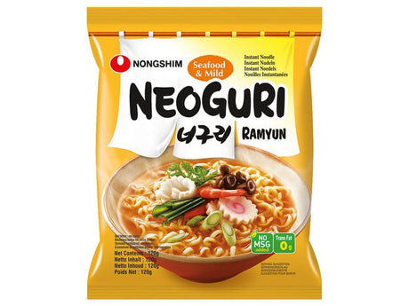 Nong Shim Meeresfrüchte Neoguri Ramyun Instant Nudeln 120g