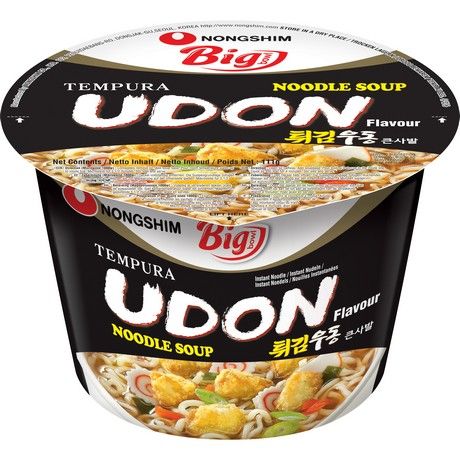 Nong Shim Tempura Udon Geschmack Schüssel 111g