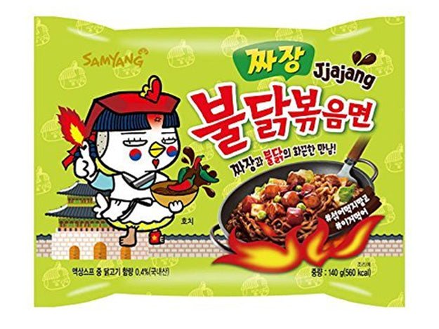 Samyang Buldak Jjajang Ramen Nudeln Hot Chicken 140g