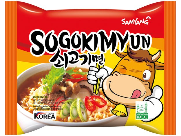 Samyang Ramen Instant Nudeln Sogokimyun 120g