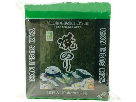 Yaki Nori Gerösteter Seetang (Grün) 25g