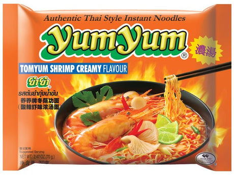 Yum Yum Instant Tomyum Shrimp Nudeln 70g