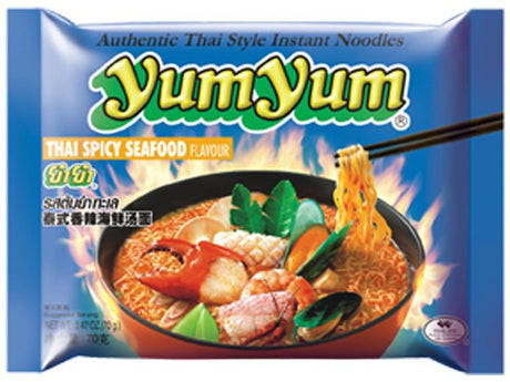 Yum Yum Ramen Fisch- und Meeresfrüchte (scharf) 70 g