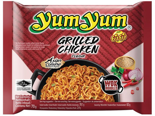 Yum Yum Ramen Grillhähnchen Nudeln 70g